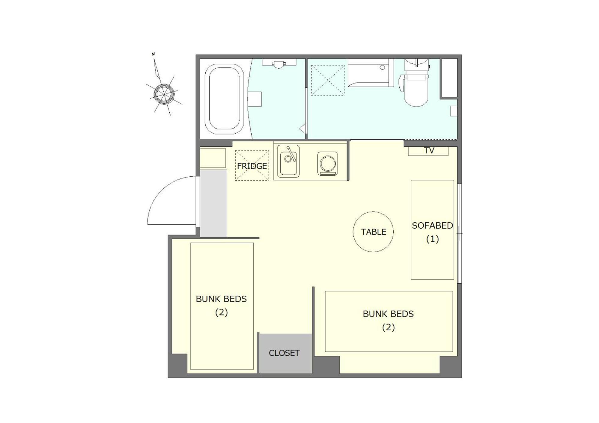 Prism Asakusa Apartment *